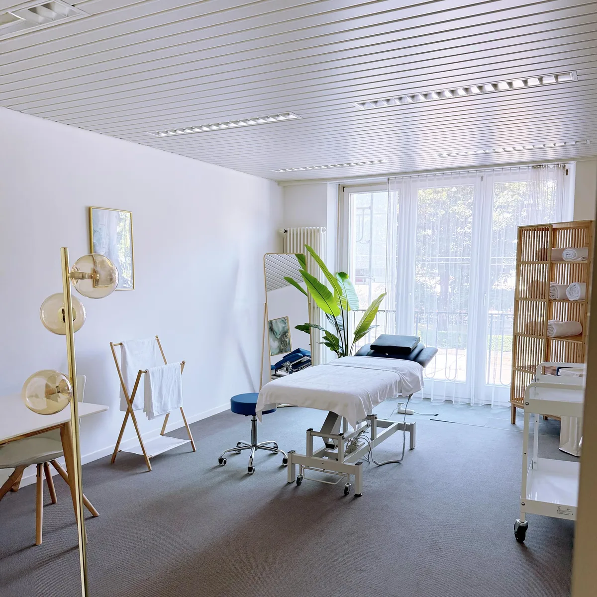 Behandlungsraum im Massage Zentrum Ehrendingen